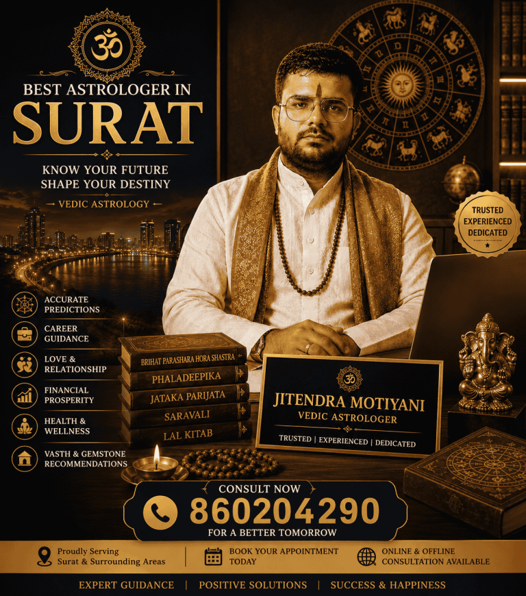 Best Astrologer in Surat – Accurate Vedic Astrology Consultation
