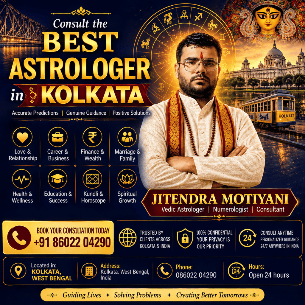 Best Astrologer in Kolkata - Jitendra Motiyani