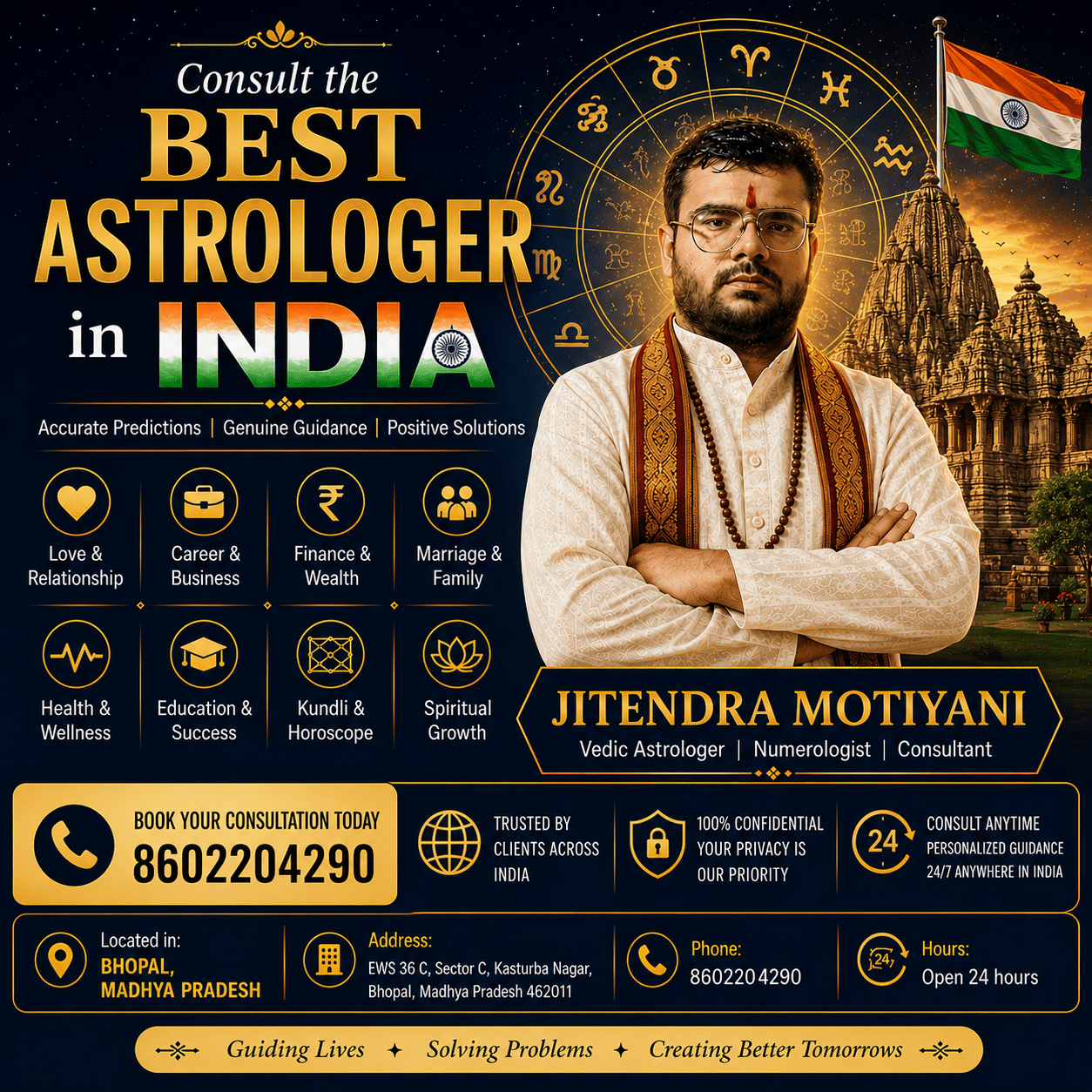 Best Astrologer in India - Jitendra Motiyani