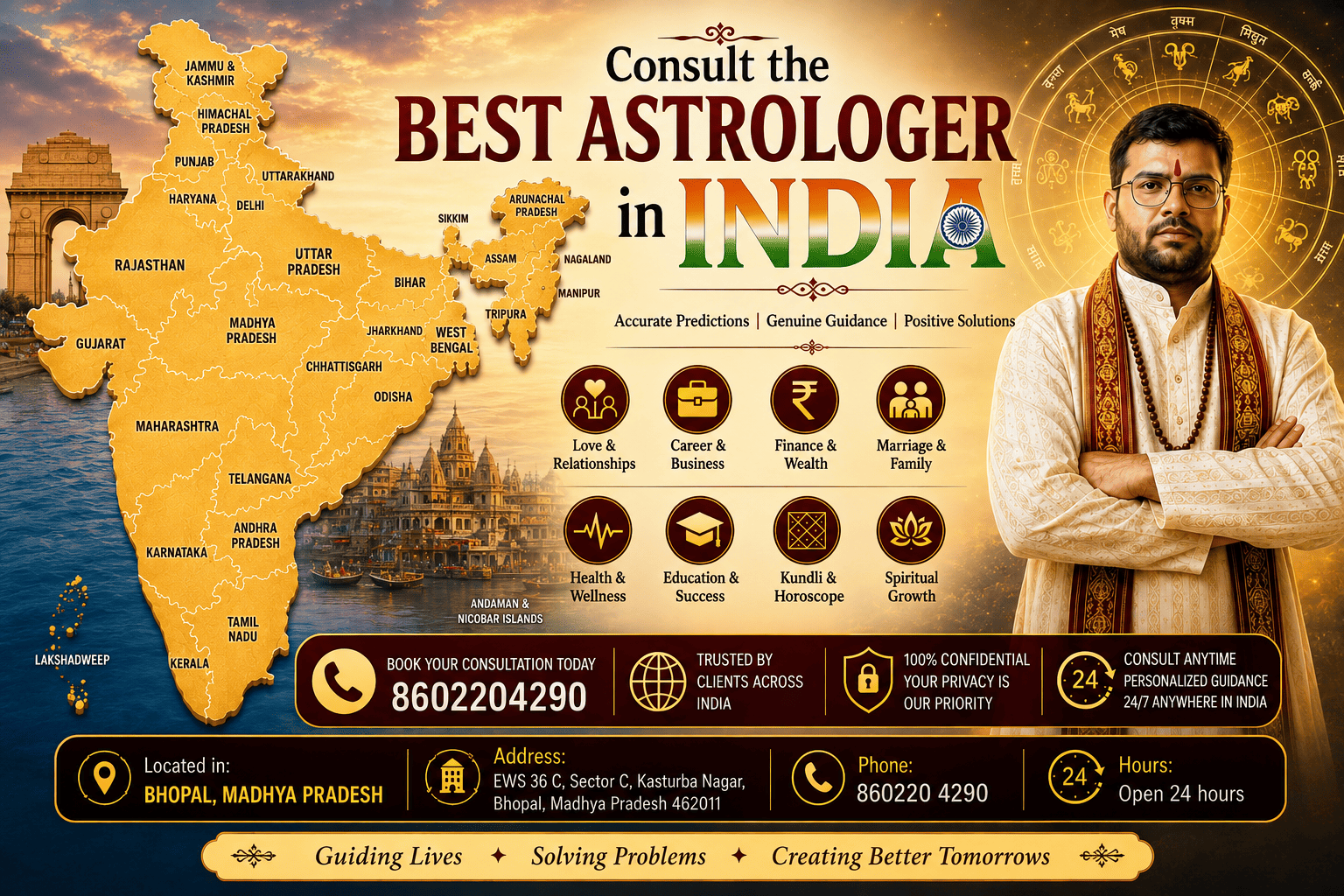 Best Astrologer in India - Astrology Services Across India